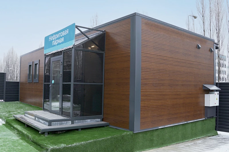 Быстровозводимый банный комплекс DoorHan